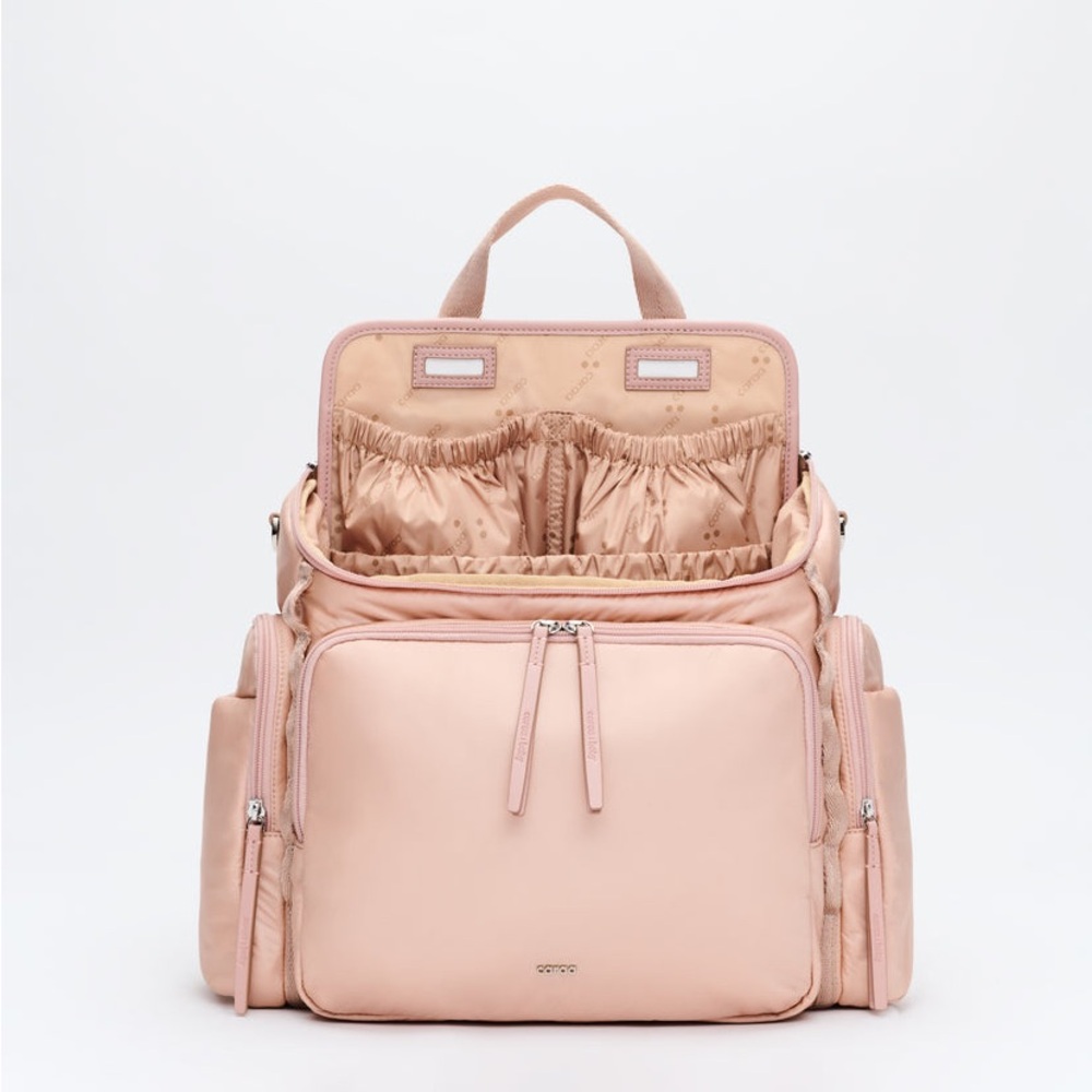 Caraa baby bag in blush